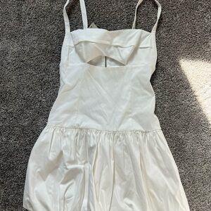 Zara White Dress
